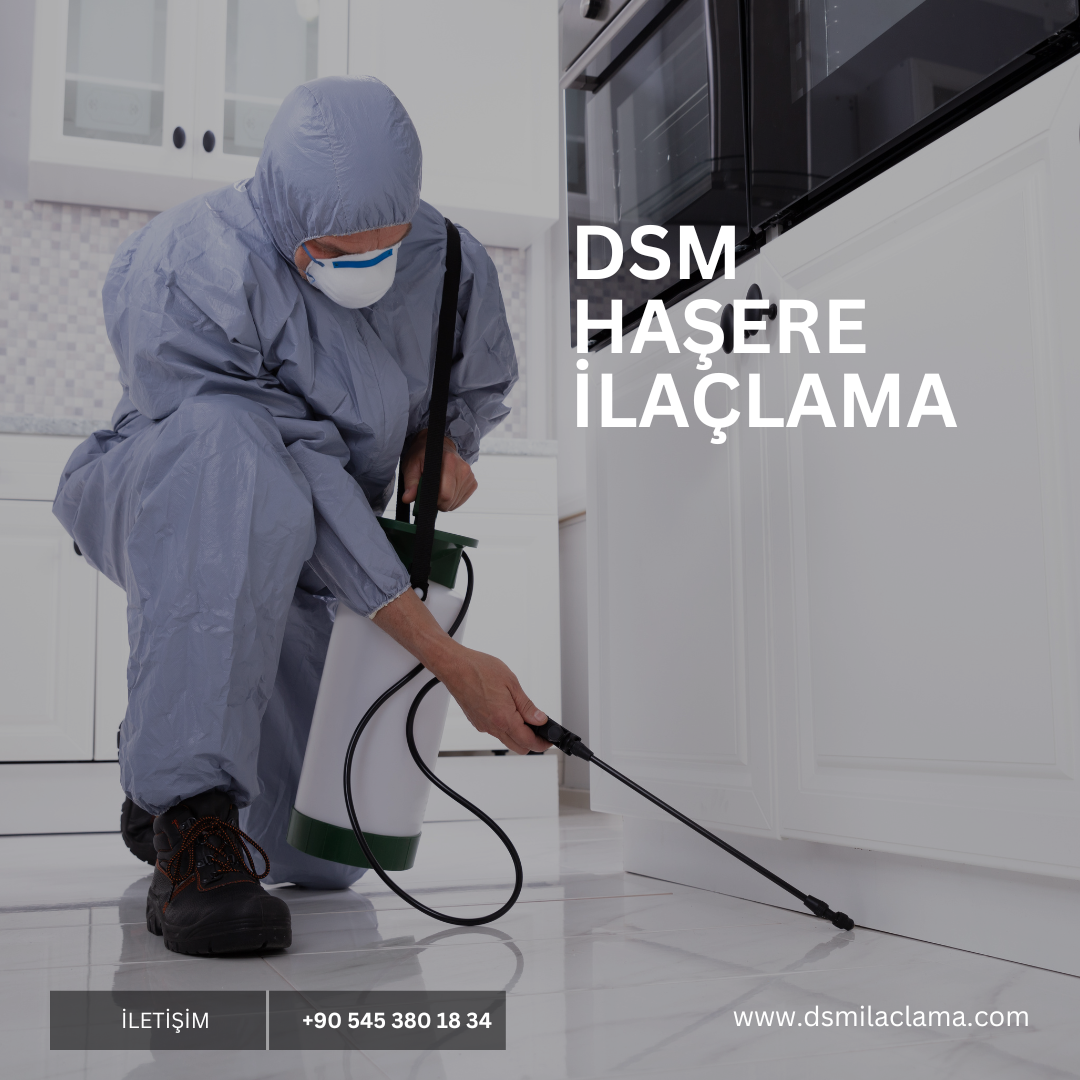 Profesyonel haşere ilaçlama ekibi